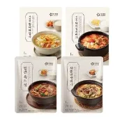 【韓味不二】韓國料理即食湯包300gx1包 口味任選(豬肉泡菜鍋/辣牛肉湯/牛五花大醬/乾明太魚湯)