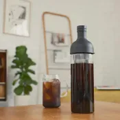DGLife 德記生活網 《HARIO》酒瓶冷泡咖啡壺 650ml 黑色/咖啡色/灰冷色 冷泡壺 日本製 FIC-70-B/CBR/PGR