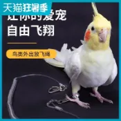 協貿國際日用品生活5館 鸚鵡放飛繩虎皮鳥用牽引繩超輕腳環腳鏈子超輕遛溜鳥神器訓練用品