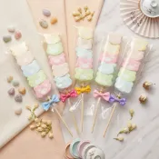 急單請私訊詢問~小熊棉花糖串、棉花糖串、婚禮棉花糖、婚禮小物、桌上禮、喜糖、宴客禮、二次進場小物、伴娘禮、送客禮