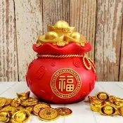 【財神小舖】財源滾滾 聚寶盆存錢筒(廣納四方財 聚財)