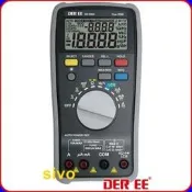 ☆SIVO電子商城☆含稅 台製得益DER EE DE-5004 LCR數位萬用電錶 TrueRMS
