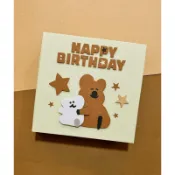 ⑉♥|手工書| 短尾矮袋鼠生日卡片手工卡片手作卡片情人節卡片聖誕卡片