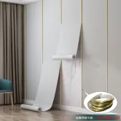 宜百家 壁貼壁紙壁布墻布 硅藻泥3d立體墻貼臥室溫馨水泥墻面裝飾翻新壁紙防水防潮墻紙自粘
