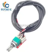 464330^W1591-1227.2 音量電位器 雙聯50k 轉接板 帶300mm屏蔽線DIY音響功放板模塊配件