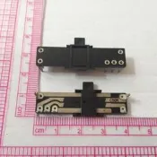 總長40MM柄高4MM 50K C50K 直插臥式雙聯直滑式電位器 IC97
