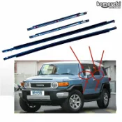 拾光藏寶閣 【原廠規格】FJ Cruiser 車門擋水條 豐田 蘭德酷路澤 車窗壓條 外水切 防水膠條 車門密封條 防風防塵 2007年適用 直上免修改