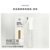 (店+)【SANNENG 三能】三能 SN4754 食品接觸用噴霧器 350ml 透明 噴壓瓶 噴瓶 麵包噴霧器 酒精瓶 酒精噴霧瓶 PackHouse
