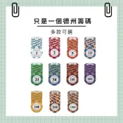 〔台灣出貨-滿額免運〕德州撲克籌碼  籌碼幣 皇冠籌碼