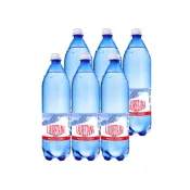 蘿莉塔娜 天然氣泡水 塑膠瓶1000ml (6瓶/箱購)效期2027/01/31【玩饗食庫】LAURETANA