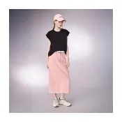 【Le Polka】開叉牛仔直筒裙-女(丹寧)