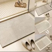 【Warm House Decor 暖和家居】浴室吸水地墊  硅藻泥地墊40x60cm(硅藻 軟硅藻 吸水地墊 浴室地墊 軟地墊)