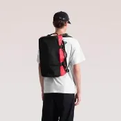 【The North Face】北面經典ICON男女款紅色DWR防潑水可打包後背包｜52SS54A 筆電包/登山包