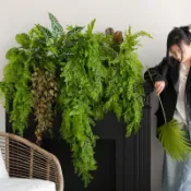 免運 公司貨 仿真 仿真花假花垂吊植物室內裝飾壁掛假綠植墻蕨類小植物掛壁花卉擺件 可開發票 全館五折 工廠現貨直銷 新品特價 BLGQHSH1225