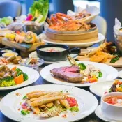 【台北凱達大飯店】百宴自助餐廳自助式午餐券(平日晚餐+100.假日午或晚餐+300.YOUBON)