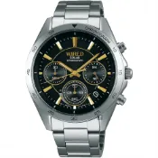【WIRED】AY8028X1《太陽能三眼計時款》展示品出清特賣/42mm/無原廠錶盒