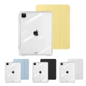 【Nil】iPad 9 2021/iPad 8 2020 10.2吋 抽拉式折疊平板保護套 透明亞克力帶筆槽保護殼