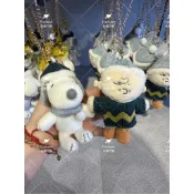 現貨 日本環球影城限定 Peanuts SNOOPY 史努比冬季毛帽 圍巾 娃娃吊飾  鑰匙圈 包包掛飾❄️聖誕節