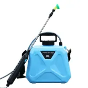 (店+)【優品匯】台灣現貨 背式噴霧器 噴水壺 8L 充電打藥機 園藝澆花噴霧機 可背式噴灑器 長伸縮銅噴桿一鍵出水長續航 