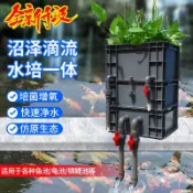 🎉限時下殺丨🔥魚池魚缸 沼澤 過濾箱 週轉箱 過濾器 過濾盒 三合一 淨化過濾系統 滴流盒