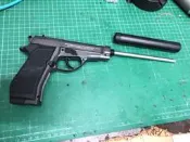 【槍工坊】內行最愛 WG M84 加速滅音管 獨家升級 “一體式不銹鋼加長精密管“  成本高昂  