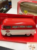 可 可樂1966年VW Combi合金 模，1/43比例，紅