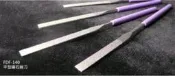 MIRACLE 平型鑽石銼刀 FDF-140S 4支組