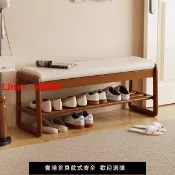 源創優品 【台灣公司 可開發票】實木換鞋家用門口入戶凳子穿鞋鞋櫃一體坐式玄關鞋架入門坐凳