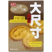 「開幕衝評價特惠」盛香珍 大尺寸 蝴蝶派(100g) 蝴蝶酥 零食餅乾 下午茶點心 厚實口感