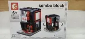111玩具---特價出清-----SD積木--6042----迷你街景建築--