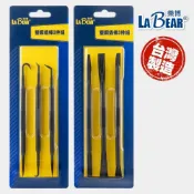 (店+)LaBear 3件組 小型尖頭O令鉤 小型翹棒組 塑鋼雙頭翹棒 O-RING 油封 雙頭油封起子 O型環