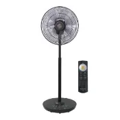 【Panasonic 國際牌】16吋七片扇葉ECO智能溫控清淨負離子微電腦DC立扇 附遙控器(F-H16GND-K)