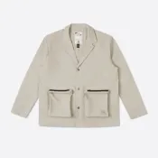 CONVERSE URBAN ESSENTIAL  JACKET 外套 西裝外套 男女 米棕色_10027550-A01