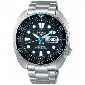 【SEIKO 精工】Prospex PADI陶瓷圈海龜王潛水機械錶-銀x黑/45mm 送禮  禮物(SRPG19K1/4R36-06Z0I)