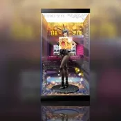 .移不動.十六夜 艾麗卡 兔女郎 酒吧場景 展示盒 亞克力防塵盒