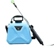 (店+)【TAMZU 潭祖】噴霧器  小型背負電動噴霧器  三種噴頭 不鏽鋼加長噴桿  可調節軟背  免手壓電動持續噴霧 8L 