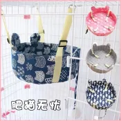 ♞,♘貓咪吊床籠子用貓掛窩貓秋韆懸掛式貓窩寵物貓貓吊籃掛床貓籠專用 8Y6Q
