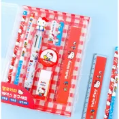 韓國正版三麗鷗Sanrio凱蒂貓Hello kitty文具組