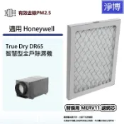適用Honeywell True Dry DR65 DR65A2000智慧型全戶型全屋式除濕機替換用PM2.5濾網濾芯