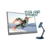【REAICE】15.6型IPS超薄可攜式外接螢幕-VESA支架組(Switch/移動式/HDMI/Type-C/VESA支架)