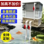 🔥廠家直銷-破損包賠🔥免運 伴巢魚缸 工業風過濾箱周轉箱 上置過濾器滴流盒 魚池過濾水循環系統