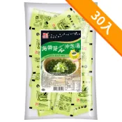 憶霖 海帶芽沖泡湯(3gx30入)♥低卡高纖♥即泡即飲♥無負擔的低卡湯品