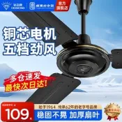 【可開統編】鑽石牌吊扇2026新款大風力家用客廳飯廳吊掛式56寸工業電風扇JR