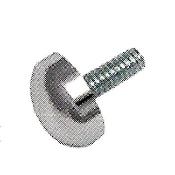 C223-0（20mm x 10mm) 壓克力海報夾配件/銅鏡珠/化妝螺絲/美化螺絲/廣告螺絲/銅扣