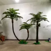 楓林宜居 仿真彎樹桿椰子樹景觀樹熱帶大型戶外裝飾假椰樹假樹粗樹桿棕櫚樹