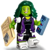 【豆豆Toy】LEGO 樂高 71039.漫威超級英雄.人偶包2. 綠巨人-女浩克+手機📱.全新現貨