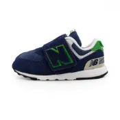 (店+)【NEW BALANCE】New Balance 574 NB 574 New-b 魔鬼氈 運動鞋 小童鞋 藍綠 S1788【新竹皇家NW574Q