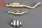 （可開發票）【熱賣速發】HobbyDesign 模型改造件 1/24 GR86 HKS 排氣管 HD03-0641智子模