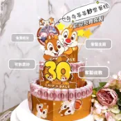 奇奇蒂蒂 鈔票蛋糕🎂客製化生日驚喜｜現金蛋糕｜玩具總動員主題｜立體手工卡片｜禮物首選｜可急件