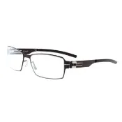 【ic!berlin】Gilbert T. Large Black 公司貨(德國薄鋼眼鏡)